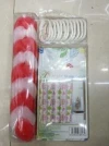 Fashionable PEVA shower curtains with bath flowers Specification image
